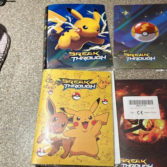4 Pokémon Mini Albums 30 Pages Trading Card Collectors Albums - Picture 4 of 9